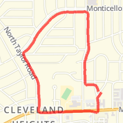 2.05 mi run on 05/08/2013
