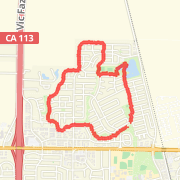 3.42mi run on 5/1/13