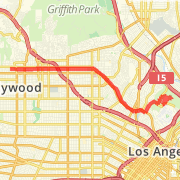 A 16.52 mi Bike Ride mapped on Wed May 8 2013