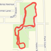2.29 mi run on 05/09/2013