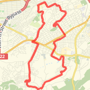 A 11.23 mi Run / Jog mapped on Thu May 9 2013
