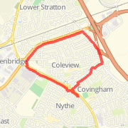 3.82 km run on 09/05/2013