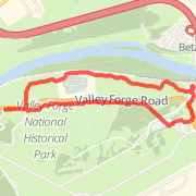 5 mi run. phone died 