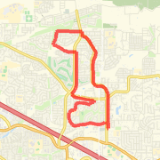 A  route mapped on Thu May 09 2013