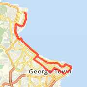 Super windy day run