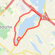 5.00 km Run in Dartmouth on 2013-05-10 6:53 AM