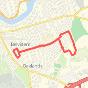 3.23mi run on 5/10/13