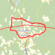 A ride mapped on 07/29/2010