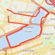 A 5.1 mi Run / Jog mapped on Fri May 10 2013