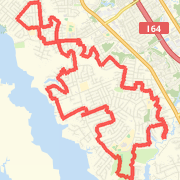 16.07 mi road cycling on 5/10/2013