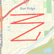 Burr Ridge climbs