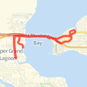 A 14 mi Run / Jog mapped on Sat May 11 2013