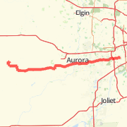 Downers Grove To Shabbona via Galena=Chicago