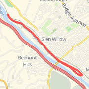 A 3.65 mi Run / Jog mapped on Sat May 11 2013