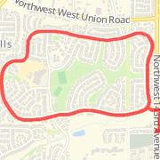4.4 miles - 2 Oak Hills laps