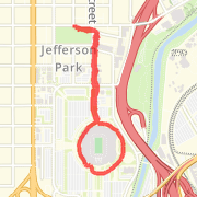 1.61mi run on 5/11/13