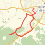 6.65 mi run on 12/05/2013