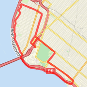 A 10.03 mi Run / Jog mapped on Sun May 12 2013
