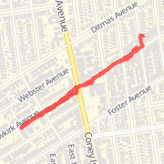 0.81mi walk on 5/12/13