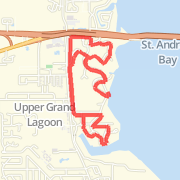 A 5.01 mi Run / Jog mapped on Sun May 12 2013