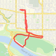 5.08 km run on 5/12/2013