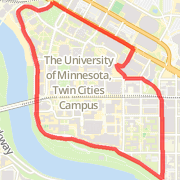 A 4.73 mi Run / Jog mapped on Sun May 12 2013