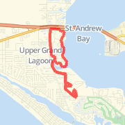 A 7 mi Run / Jog mapped on Mon May 13 2013