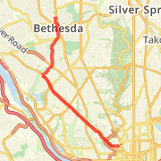 biking from battery to erics in dupont