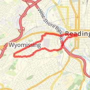 A 5.78 mi Run / Jog mapped on Mon May 13 2013
