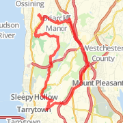 16.97mi road cycling on 5/13/13