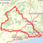 Sitges - La Llacuna - Quorel - Sitges