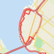 A 6.83 mi Run / Jog mapped on Tue May 14 2013