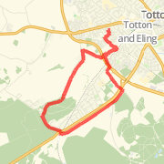 A 5.85 mi Run / Jog mapped on Tue May 14 2013