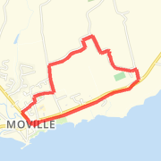 5k loop (main road - GAA- St. Fininans Run route image