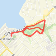Coxes bay two laps with the hill and running down the hill from my house and back