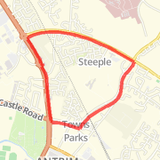 antrim grammar school run 2.5miles