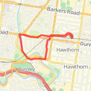 Less than 5km run from HALC
