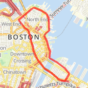 Banknorth run - 3.5 miles