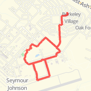A 4.05 mi Run / Jog mapped on Wed May 15 2013