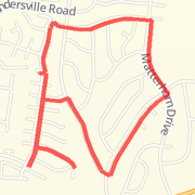 Neighborhood Hilly 5K