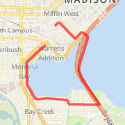 3 miles around monona bay