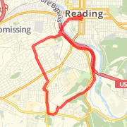 A 8.02 mi Run / Jog mapped on Wed May 15 2013