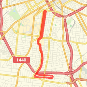7 mile Belmont/ Music Row Loop
