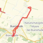Buxtehude South to Moorende round-trip