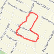 0.85mi dog walk on 5/15/13