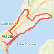 9 mile run, downtown madison area