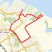 A 5.1 mi Run / Jog mapped on Thu May 16 2013