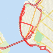 A 6.8 mi Run / Jog mapped on Thu May 16 2013