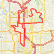 Long Midtown-Tech-Centennial Park-Atlantic Station Run