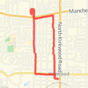 4.05 mi walk on 05/16/2013